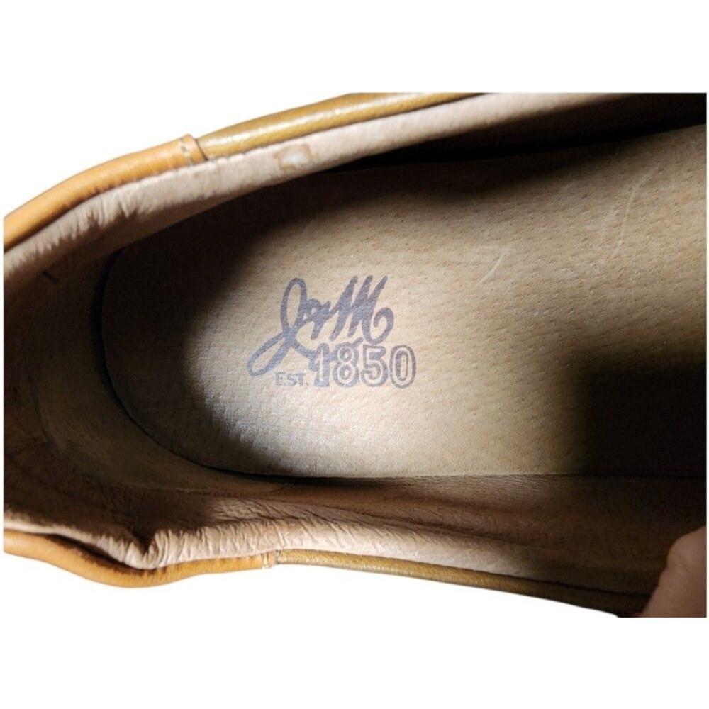 Johnston & Murphy Allister Leather Woven Slip On Sneakers Size 13M Men's Comfort - Picture 8 of 9